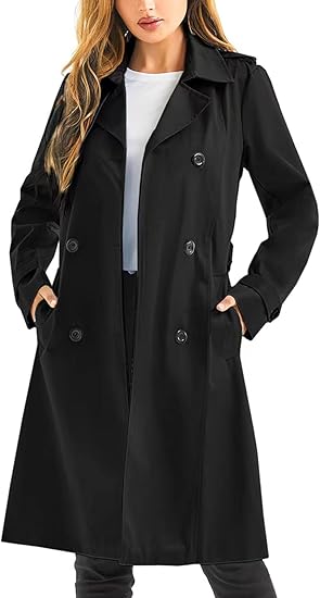 Spring Waterproof Trench Coat